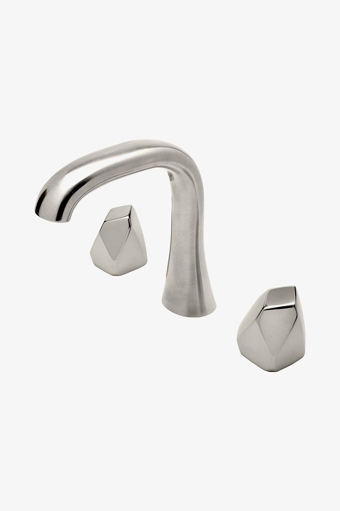 Discover Isla Wall Mounted Lavatory Faucet with Metal Geode