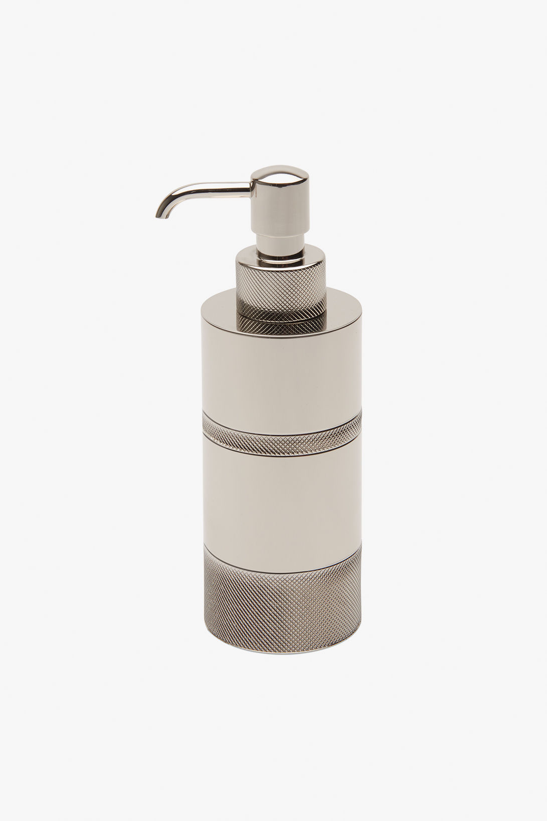 Luster Knurled Soap Dispenser