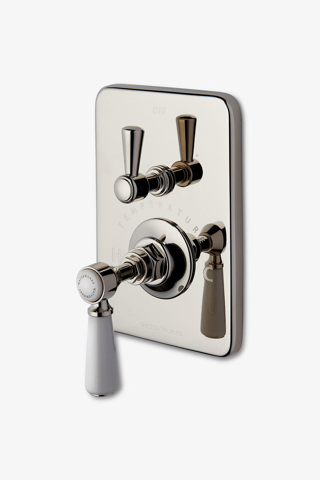 Highgate Integrated Thermostatic and Volume Control Trim with 