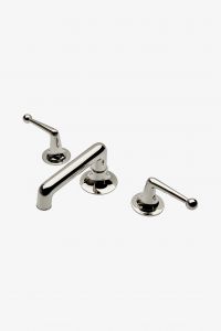 Discover Dash Low Profile Three Hole Deck Mounted Lavatory Faucet with ...