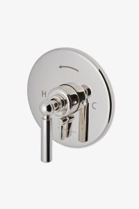 Ludlow Volta Pressure Balance with Diverter Trim with Lever Handle ...