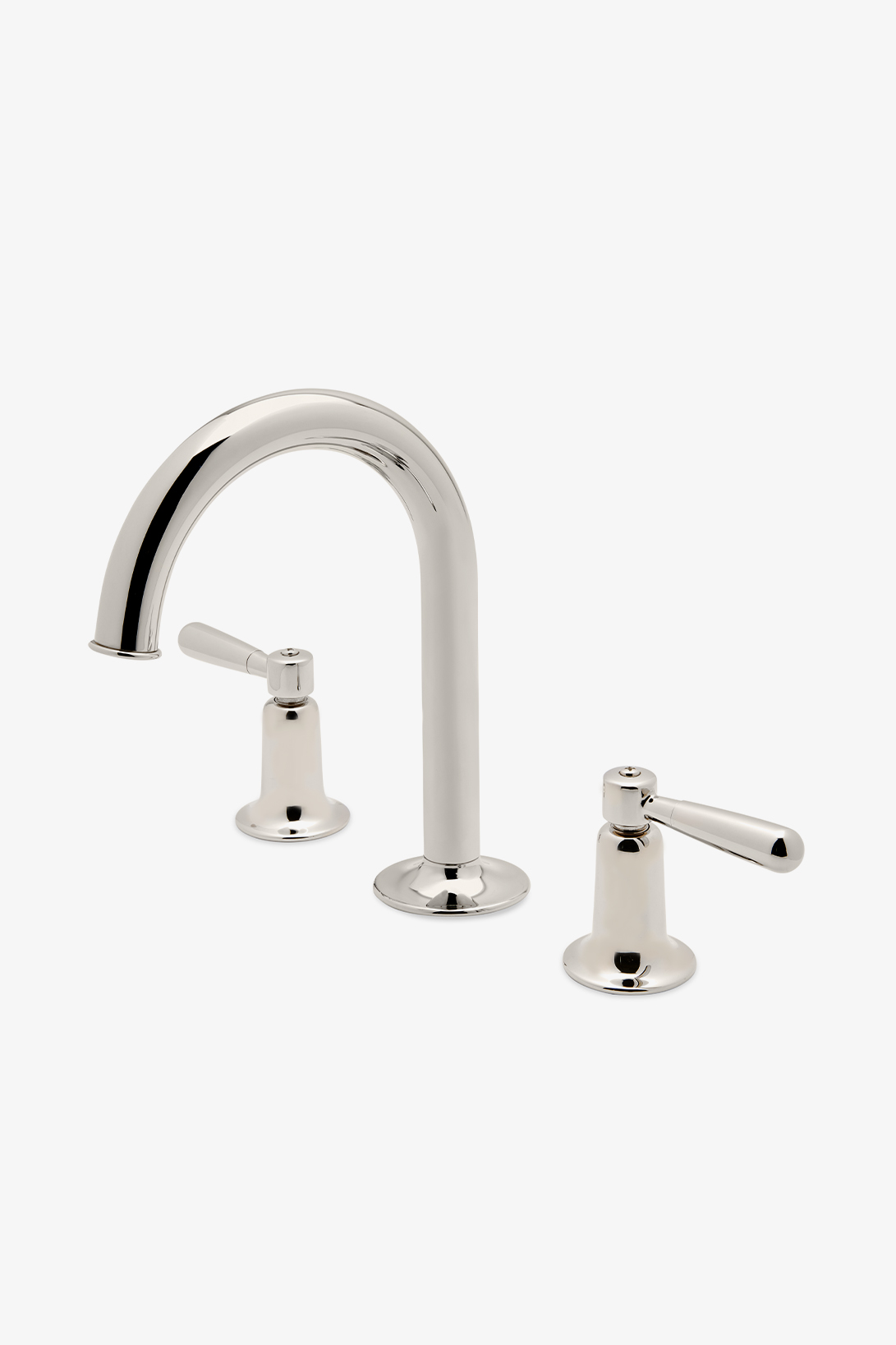 Riverun Gooseneck Lavatory Faucet with Tri-Spoke Handles | Waterworks