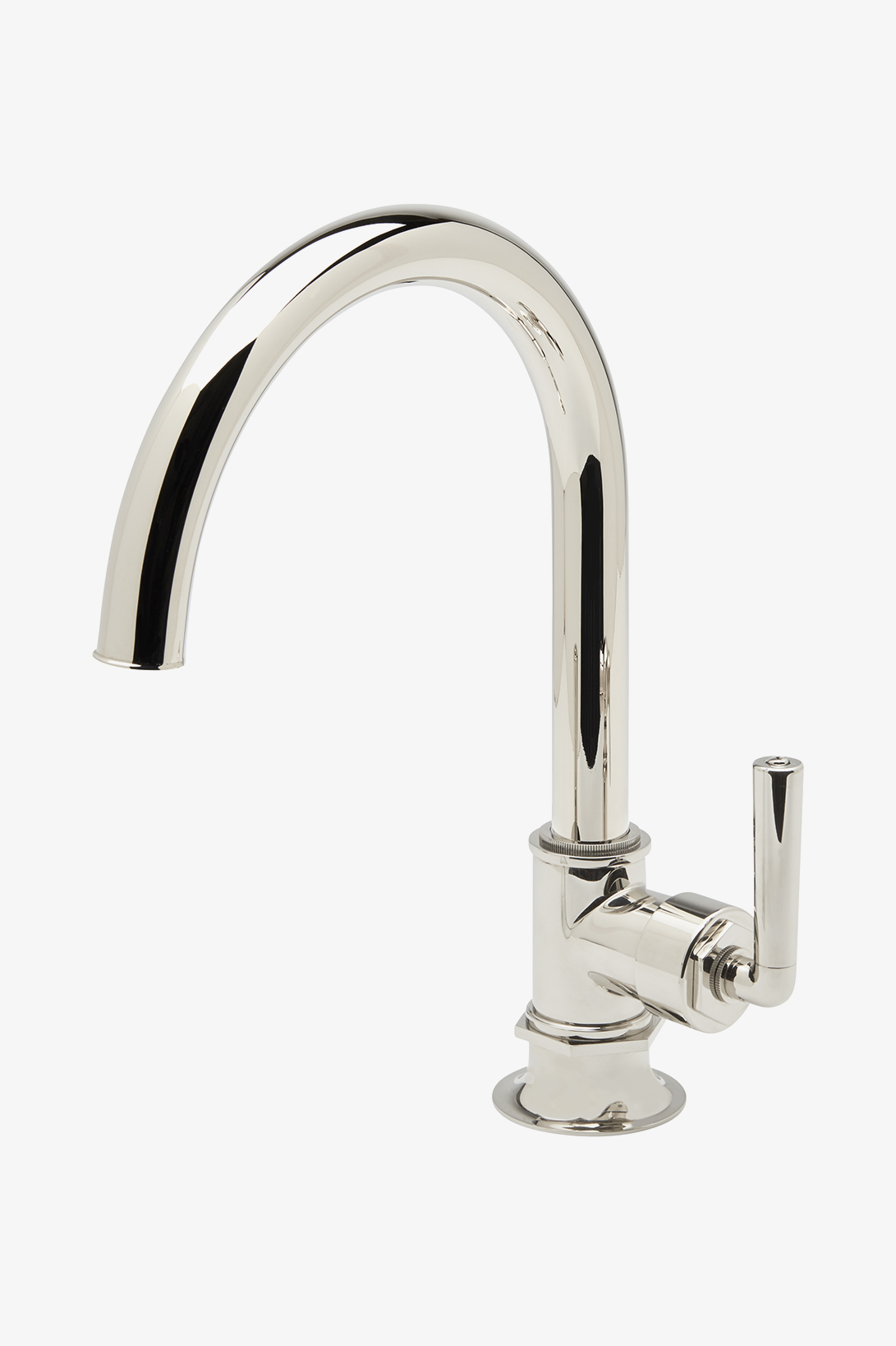 Discover Henry One Hole Gooseneck Integrated Pull Spray Kitchen 